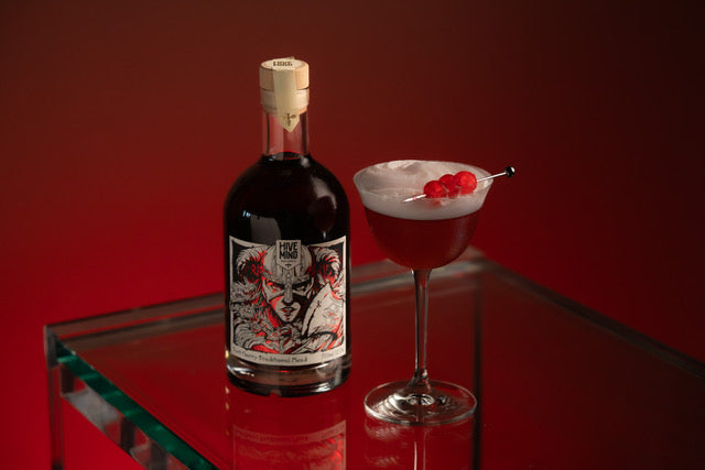 The Winter Grove - Dark Cherry Mead Cocktail by The Grove Narbeth