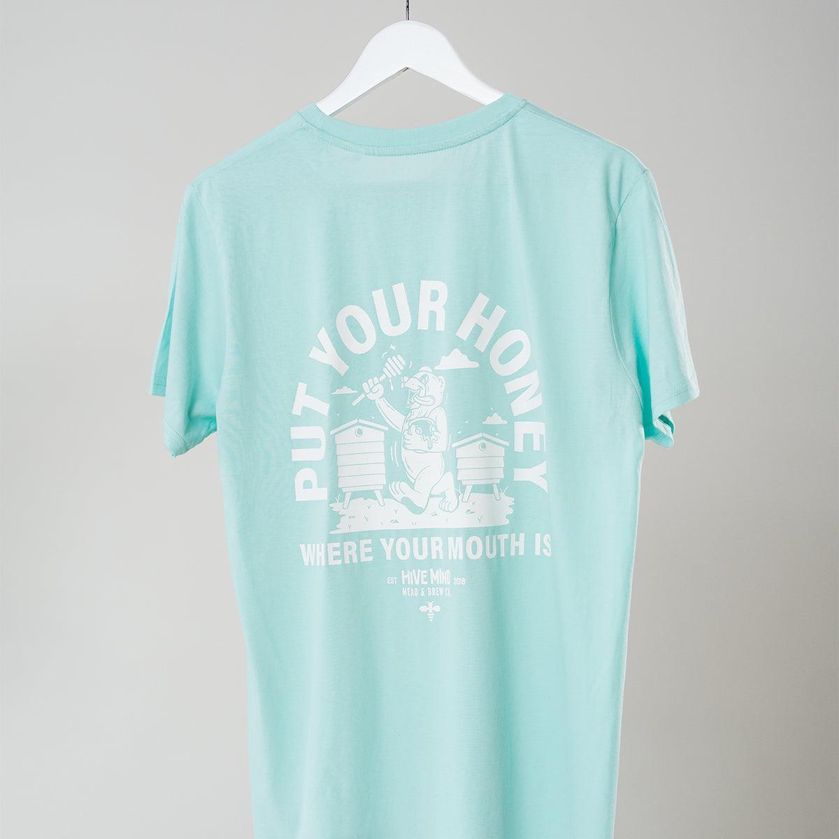Hive Mind 'Put Your Honey Where Your Mouth Is' Bear T-Shirt