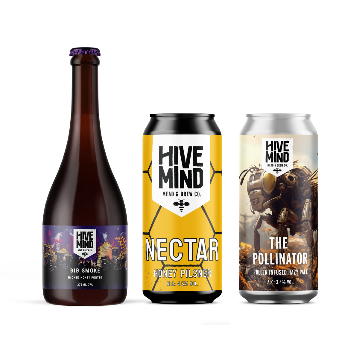 The Hive Mind Beer Box