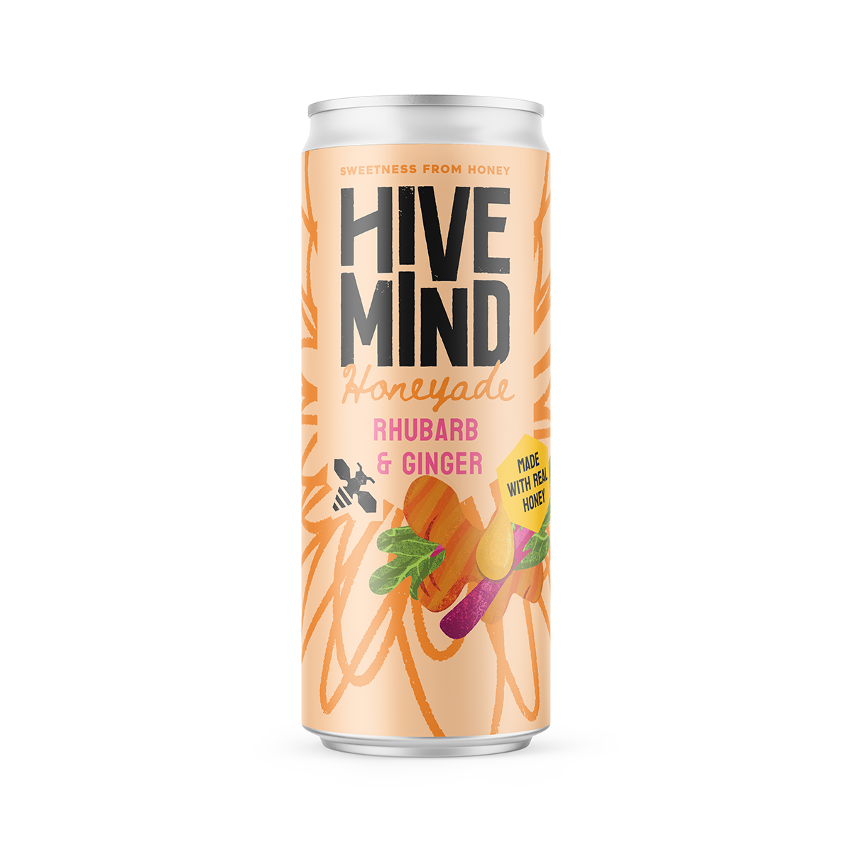 Honeyade: Rhubarb & Ginger