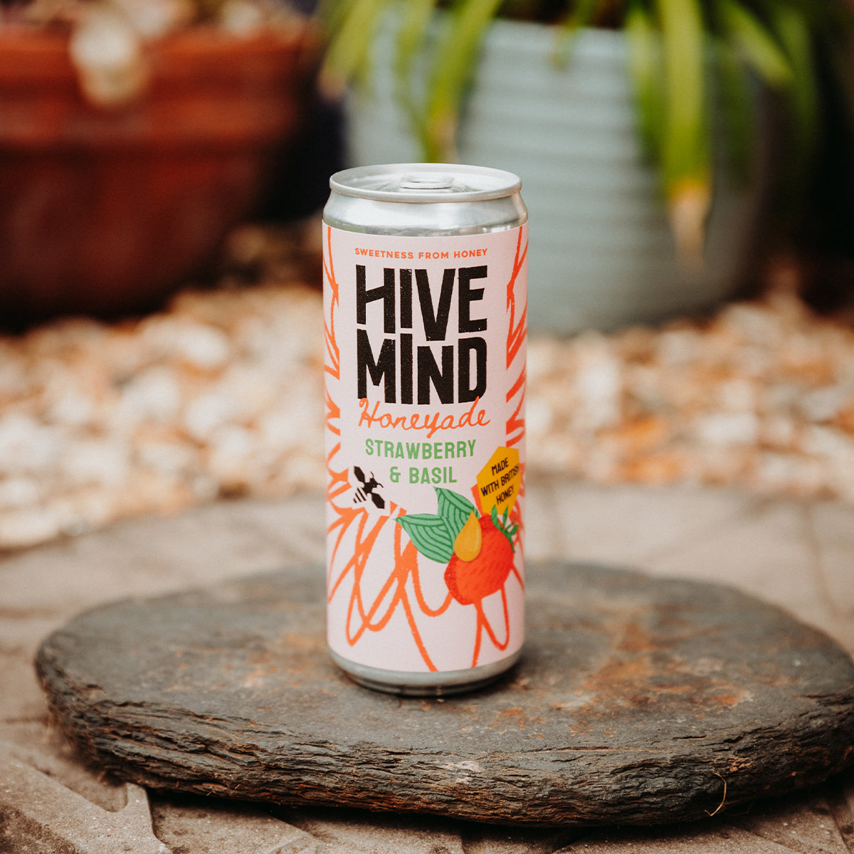 Honeyade: Strawberry & Basil