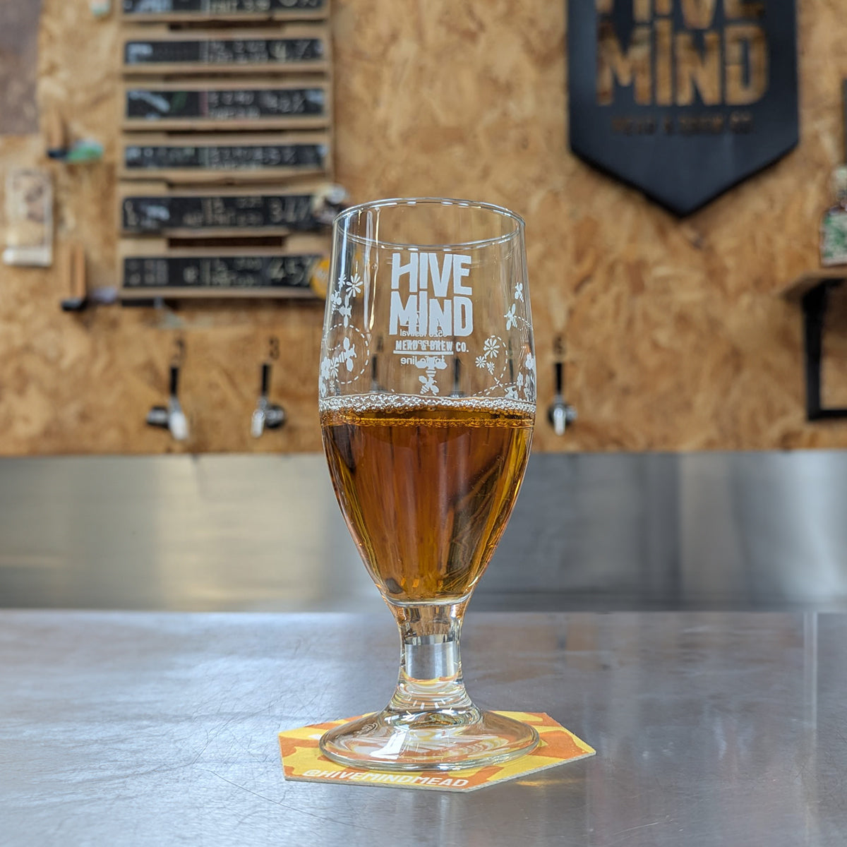 Hive Mind Half Pint Glass